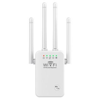 無線訊號延伸器，WiFi訊號放大器，無線中繼器，家用WiFi擴展器，高速無線傳輸，簡單設定，安全加密, 1個, 3114白
