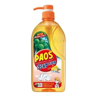 PAOS 泡舒 檸檬洗潔精 補充包 800g, 1個, 1000g(超取限3個)