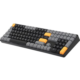 darkFlash 유무선겸용 일반형 기계식 키보드, 흑설탕, GD108, 황축
