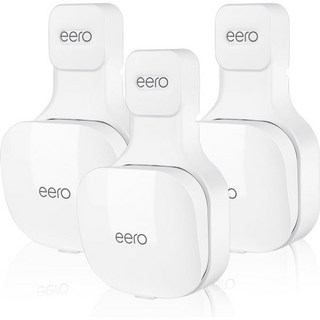 벽걸이 홀더이로 메시 WiFi 라우터 전용 eero 6/ Pro/ Pro 6E와 호환되지 않음 전원 코드와 플러그 보관에 적합, 3, 1개