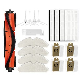 Kyvol R9 로봇 진공 청소기 예비 부품 액세서리 메인 사이드 브러시 Hepa 필터 천 먼지 봉투, 01 As Shown, 1개