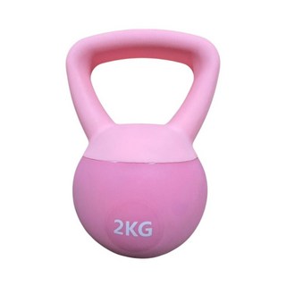 磨砂壺鈴 2-12公斤, 1個, 粉色, 2kg