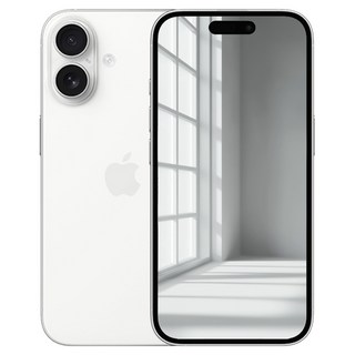 [아이]Phone 16 새제품 미개봉, 128GB, 흰색