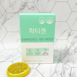 정담트리 락티젠 프로바이오틱스 아연 비타민D 2g x 30포 515650, 60g, 1개