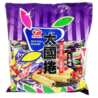 鴻津 太國捲 芝麻味, 350g, 1袋
