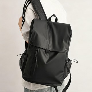 슈퍼인 방수 나일론 남여공용 대용량 백팩 직장인 학생용 노트북 수납 가능