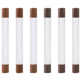 가구 흠집 보수제 6종 세트 목재 스크래치 메꾸미 마루 바닥 보수 펜슬 우드 찍힘 자국 나무 틈새 보수용품 스틱 필러 퍼티 픽스, 1세트, R89110B(진한계열색상 6개 세트