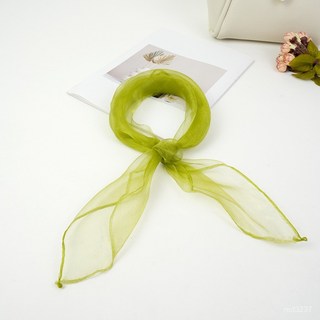 60cm紗布方巾 幼兒園兒童舞蹈演出絲巾 早敎考級純色禮品小方巾紗巾, 紫色, 1個