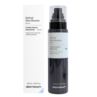 MEDITHERAPY 視黃醛肌膚修護精華液 150ml 積雪草 菸鹼醯胺 勻亮膚色 青春光采, 1件, 抗老修護A醛精華
