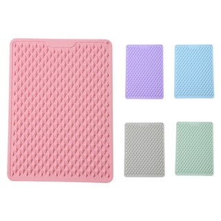 超慢跑指壓板 超慢跑墊 超慢跑按摩墊 按摩踏墊 軟矽膠指壓板 雙面矽膠指壓板 足底按摩腳墊 腳底按摩墊, 天空藍, 1個