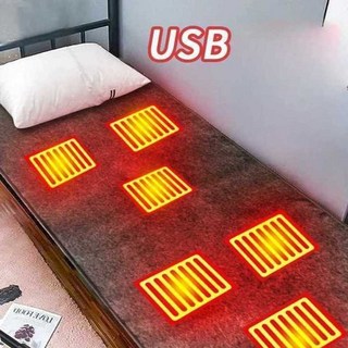 USB전기장판 2인용 전기장판 차박용 온열 발열, 상세페이지 참고, 2. 그레이 더블 160x150