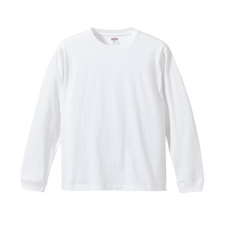 United Athle 長袖T恤，舒適透氣，簡約時尚，多場合適用, 白