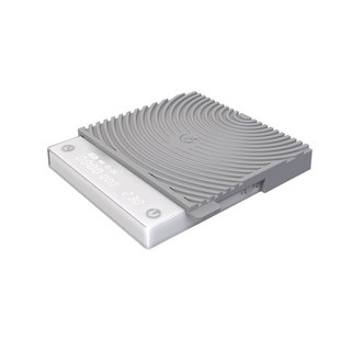 TIMEMORE 泰摩 黑鏡 Mini 台灣流速版咖啡電子秤(義式手沖雙用限定版)磅秤 / 咖啡秤 / 流速秤, 黑鏡 Mini白
