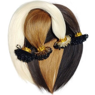 프리티레이디 인모 투링 붙임머리 18인치 숱보충용 반팩 100가닥 한팩 200가닥 셀프 붙임머리 긴머리 연장 재료, #그레이(특수컬러), 투링 18인치, 한피스 200가닥, 1개