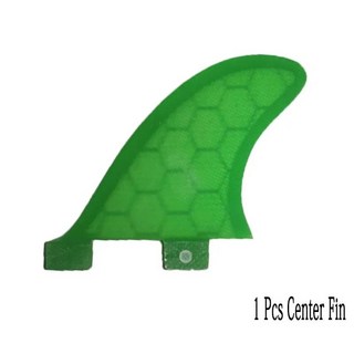 서핑 핀 BiLong FCS 1 Pcs 센터 무릎 MR 안정제 Barbatanas de Red Azul 중앙 보드 웨이크, 01 green