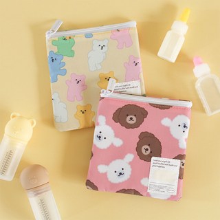 데일리 보냉 약파우치 (2종 택1), 01 Jelly bear