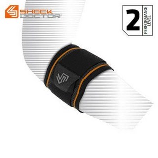 쇼크닥터 2029 압박 니트 팔꿈치 엘보 보호대 야구 테니스 골프 등산 농구 군인 헬스 용품, 1개