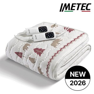 [이메텍] [당일출고][25년형] 프리미엄 스마트 순면 전기요 IMD-016A (더블), 상세 설명 참조