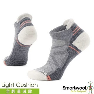 美國 SmartWool 女 美麗諾羊毛 避震型機能戶外全輕量健行踝襪 彈性排汗跑步襪 登山運動襪, 1個, M