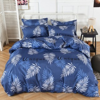 HOFY 台灣製吸濕排汗 永夜森境 M288 單人3.5尺床包組(床包1+枕套1)