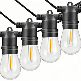 오징어등 LED줄조명 10M20구 파티라이트 야외파티등 전등선 캠핑장전구 큰 앵두등 루프탑 램프 스트링전선 카페 줄전등 테라스 주차장 야외등 방수 행사장 줄전구 알전구, 전구색, 1개