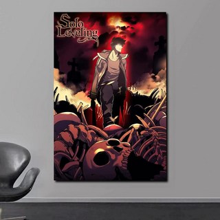 솔로 레벨링 만화 애니메이션 포스터 인쇄 캔버스 벽 예술 침실 사무실 스포츠 룸 장식 이상적인 선물, C. 40x60cm No Frame, 10. P11, 1개