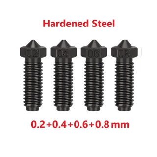 Anycubic Kobra 2 노즐 Neo 예비 부품 Max 0.4 0.6 0.2 0.8 1.0mm 업그레이드 키트 Pro 용, 12 HS-2468, 03 5Pcs