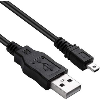 파나소닉 Lumix 고속 USB 포트 데이터 전송 및 충전 프리미엄 케이블 교체 - 1.5m(5피트) 길이 8핀 모델과 호환 컴팩트 디자인 TZ FZ G GF GX 시