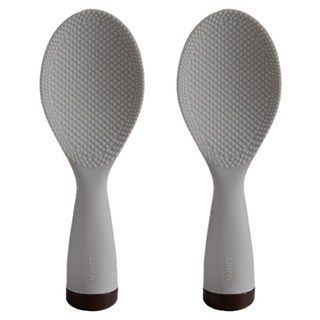 리한 오뚝이 롤리 주걱, 그레이, 2개