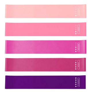 享瘦 享受 翹臀圈 蜜桃臀圈 深蹲阻力帶 彈力帶 豪華五件組 拉力帶 阻力帶 環狀阻力帶 彈力圈 深蹲 伸展帶 橡膠, 橡膠翹臀圈, 1套