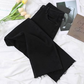 여성 빈티지 청바지 봄가을 로우웨스트 슬림핏 스판 플레어 바지 B23Z3F 카쥬1