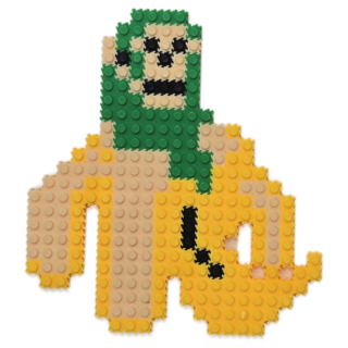 이탈리안 브레인롯 디폼블럭 블럭n스토리 통통통 사후르 트랄랄레로 리릴라, 침판지니 바나니니, 1개