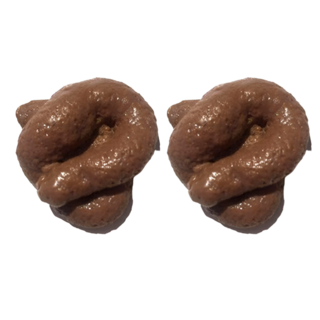 오피뉴 모형똥 리얼한 가짜똥 만우절 소품, 2개, 갈색JJ