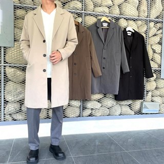 TOP_KOREA 正韓 三扣長版西裝大衣 H581