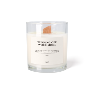 Jeidi 香氛大豆蠟燭 大容量 - 天然大豆蠟、木質燭芯、舒緩壓力香氛, 170g, 1個, S1 前進,享受 / 肉豆蔻悠然甜香