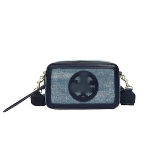 TB 相機包 歐美風 小方包 側背包 肩背包 2025 新款 百搭, 水鑽深藍