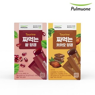 짜먹는 양갱이 2종 팥양갱 25g 8개+카카오 양갱 25g 8개 총16개, 없음, 1개