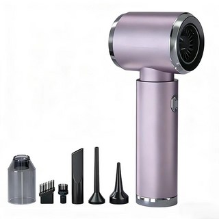 itutn 迷你無線吸塵器，輕巧便攜，強勁吸力，居家車用清潔好幫手, 月光紫, 吸吹兩用-至尊版