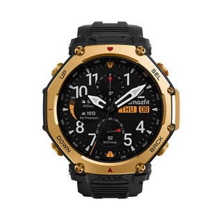 어메이즈핏 스마트워치 T-REX 3 PRO, GPS + 블루투스, 4.8cm, 골드