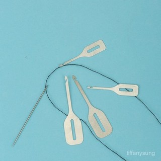 針十字繡穿針神器鐵片快速穿針引綫器工具認針器兩頭穿綫器, 1個, 小號,1個裝