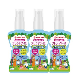 日本金鳥派卡瑞丁防蚊自寶防蚊液，一般款120ml/親子插畫款80ml，溫和長效防蚊，全家適用, 1個, 插畫款80mlX3入