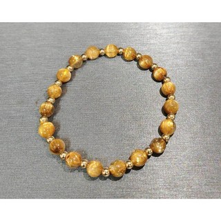 鈦晶聚財手串5-7mm，天然水晶手鍊，招財轉運飾品，男女款手環