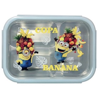 Sanpuli 山蒲利 三格不鏽鋼隔熱餐盒 ME-790, 小小兵, 1個