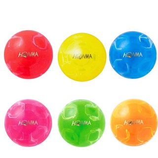 혼마 파크골프공 루프스 3피스, 옐로, 1개입, 1개