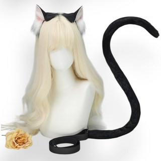 섹시냥 고양이 귀 꼬리 코스튬 세트 할로윈 파티 코스프레 섹시