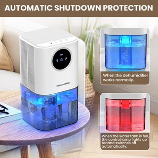 미니 저소음 제습기 실내건조 원룸/침실/드레스룸/옷장/욕실 소형 에너지절약 제습기, 화이트