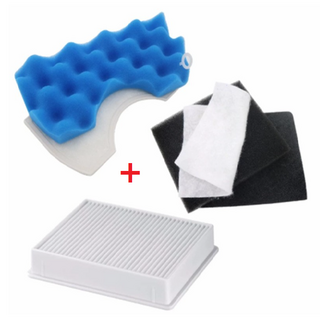 (호환)삼성청소기필터스펀지 먼지통 배기 필터 VC33M2100LR VC33M2110LP VC33M21A0L1 VC33M21A0LG VC33M21A0LN VC33M2110L2, 1세트, 삼성필터3종