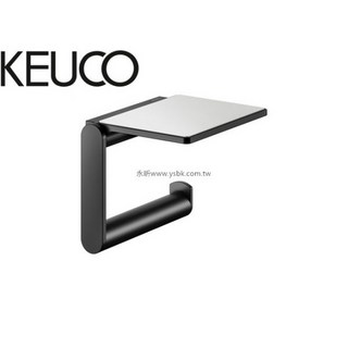 KEUCO Black Selection PLAN 系列 衛生紙架 KU14973370000, 1個