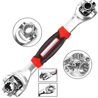 평면 곡면 협소공간 48in1 유니버셜 만능스패너 다용도 헤드회전 소켓렌치, 1개