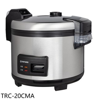TATUNG大同電鍋TRC-20CMA，一鍵操作，保溫功能，不沾內鍋，簡約時尚, 白色, TRC-20CMA